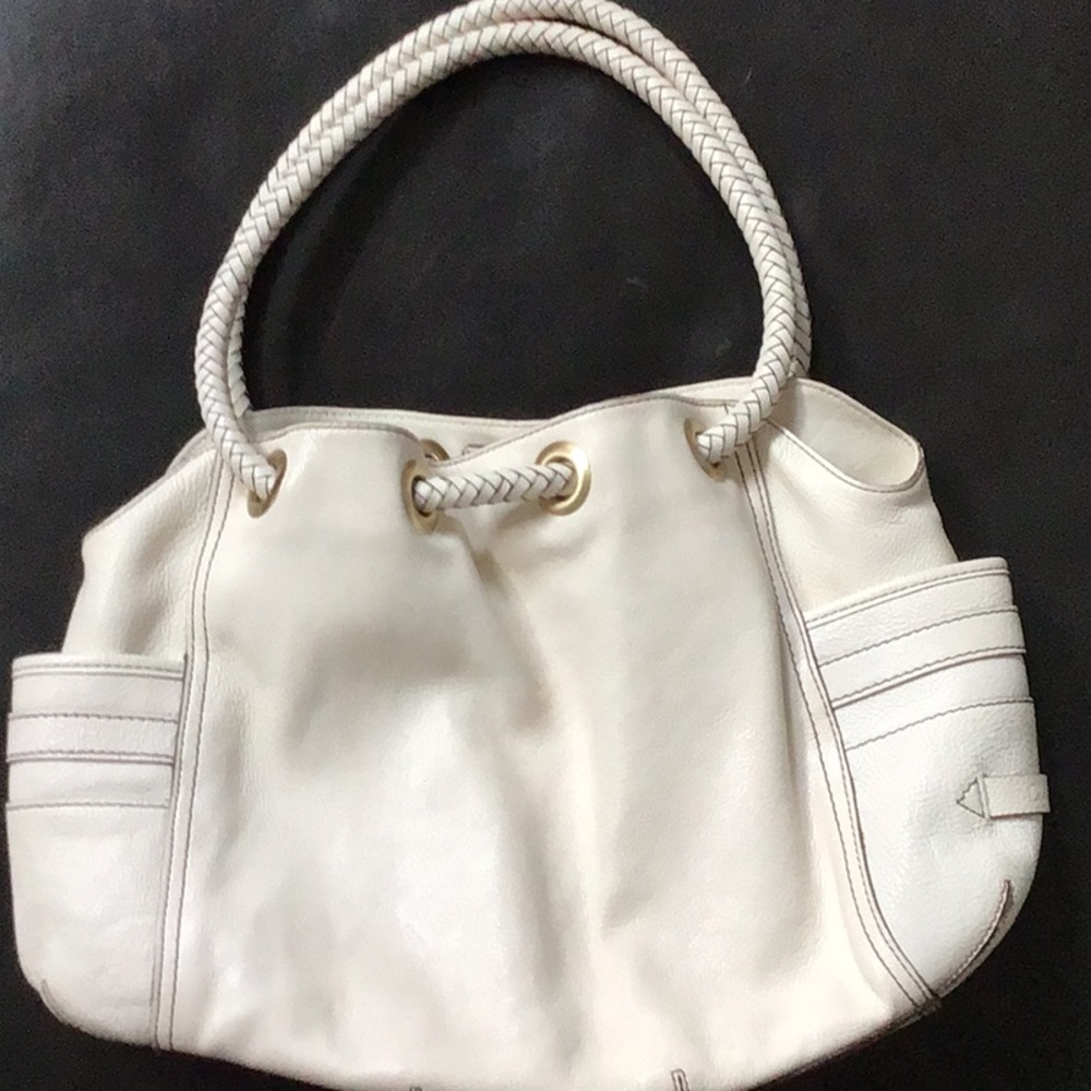 Cole Haan White Leather